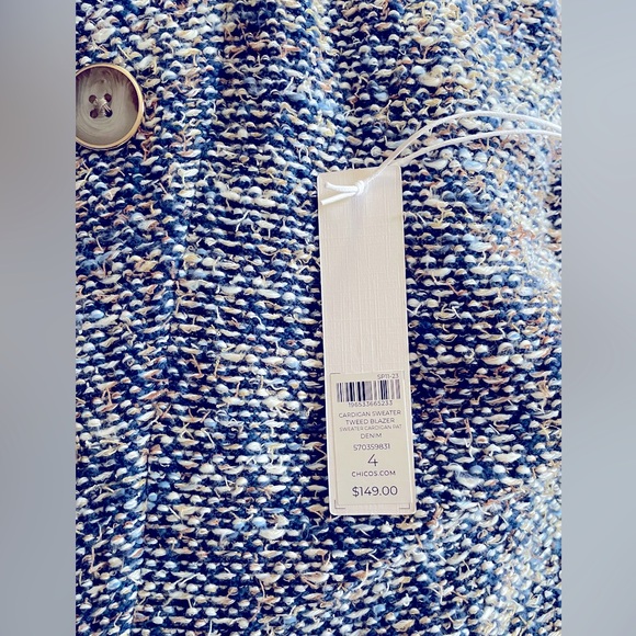 Chico’s Tweed Blazer - Picture 8 of 9